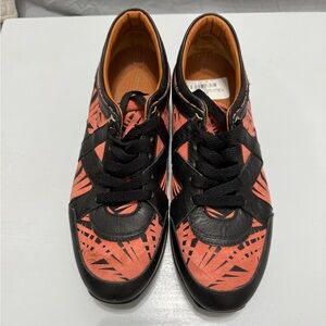 Jimmy Choo sneakers coral/black